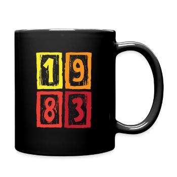 1983 40e anniversaire - Mug uni - noir - Droite