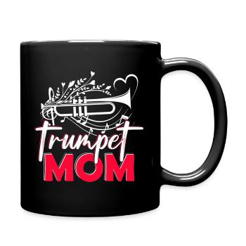 Trompette maman drôle Tuba Marching Band Mama - Mug uni - noir - Droite