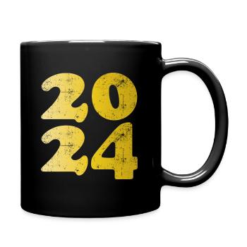 Médaille d’or 2024 - Mug uni - noir - Droite