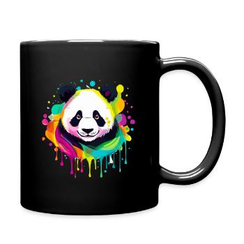 Panda - Full Colour Mug - black - Right