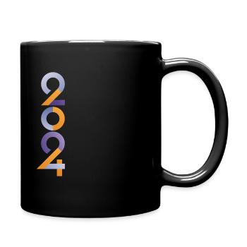 2024 - Tasse einfarbig - Schwarz - Rechts