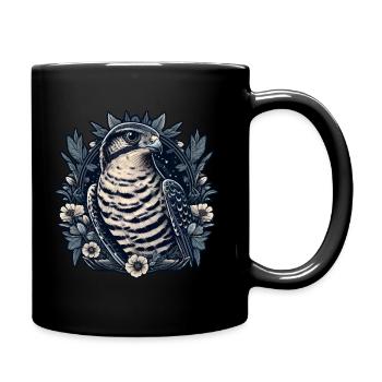 Falcon, Falconry, Bird, Bird of Prey - Full Colour Mug - black - Right