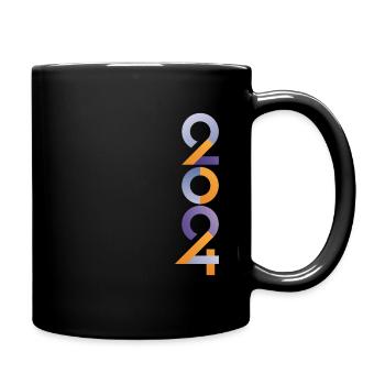 2024 - Tasse einfarbig - Schwarz - Rechts
