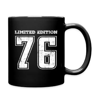 Millésime 1976 - Mug uni - noir - Droite