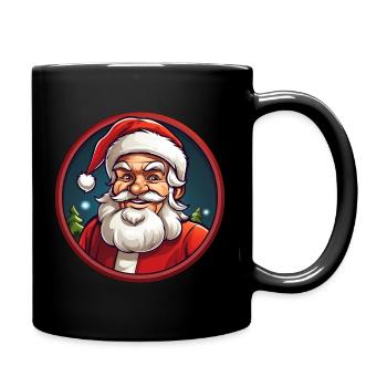 Père Noël Noël - Mug uni - noir - Droite