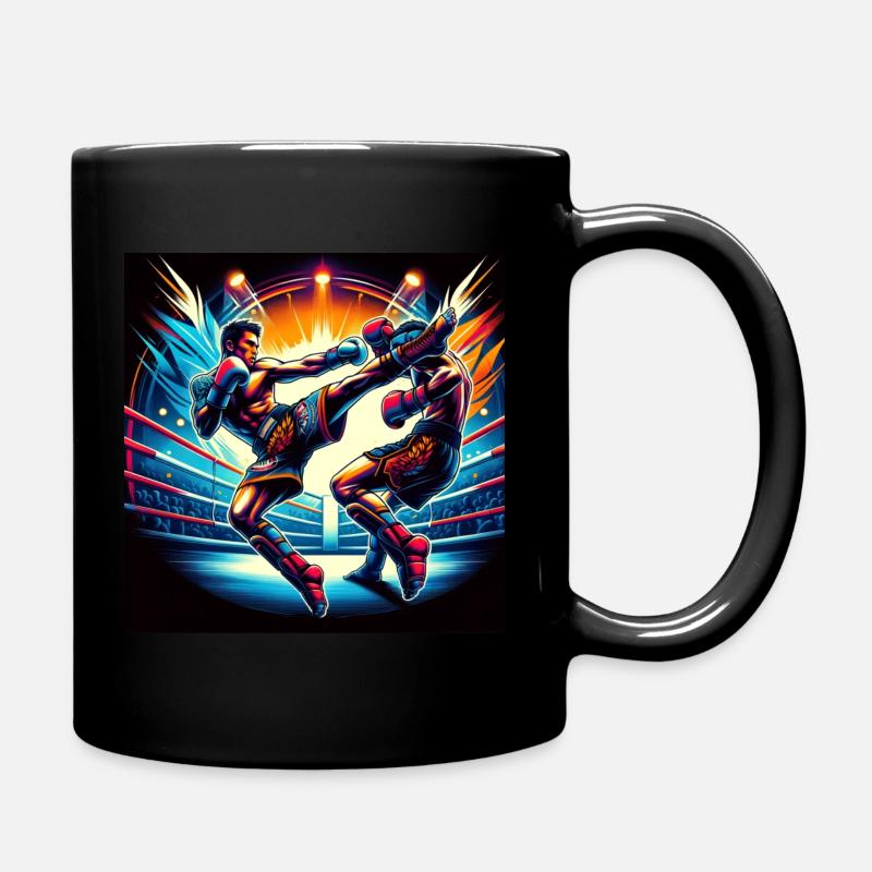 Kampfgeist - Tasse einfarbig - Schwarz