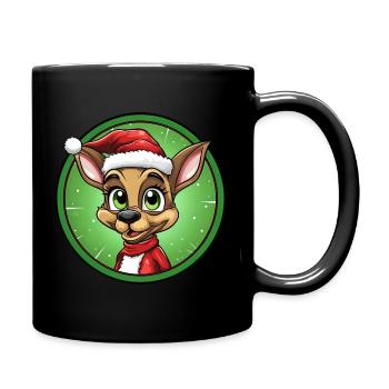 Ant Christmas - Full Colour Mug - black - Right