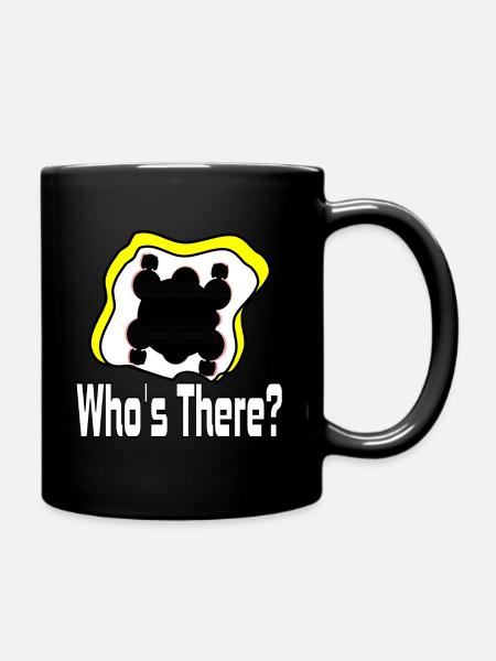 Who's there? - Mug uni - noir