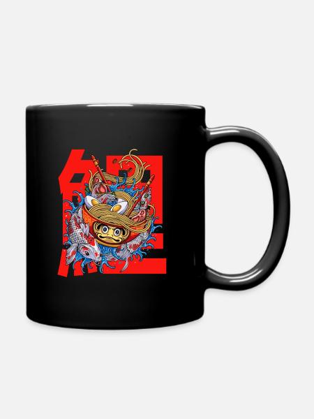 Japanese Ramen - Tasse einfarbig - Schwarz