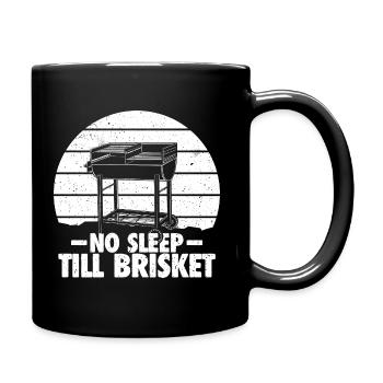 Pas de sommeil jusqu’à la poitrine de bœuf - cadeau barbecue parfait - Mug uni - noir - Droite