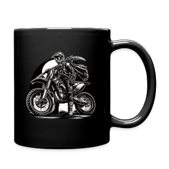 Cavalier de minuit - Mug uni - noir - Droite