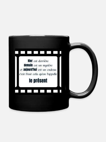 Proverbe de Chine de Proverbe Chinois et citation - Mug uni - noir