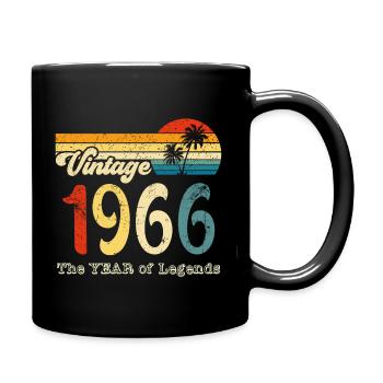 Vintage 1966 - Full Colour Mug - black - Right