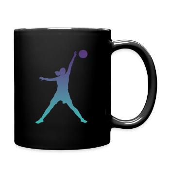 Basket-ball Filles - Mug uni - noir - Droite