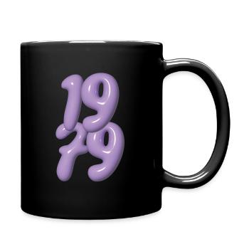 Millésime 1979 - Mug uni - noir - Droite