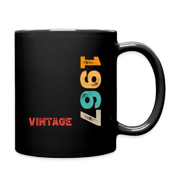 Millésime 1967 - Mug uni - noir - Droite