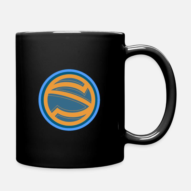 Le symbole du soleil (symbole du super-héros) - Mug uni - noir