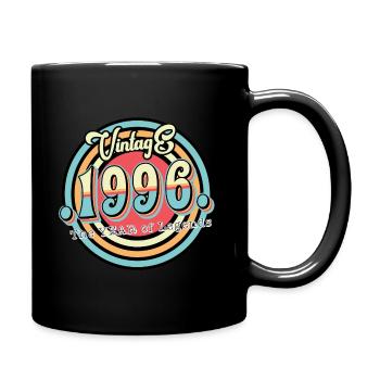 1996 28e anniversaire - Mug uni - noir - Droite