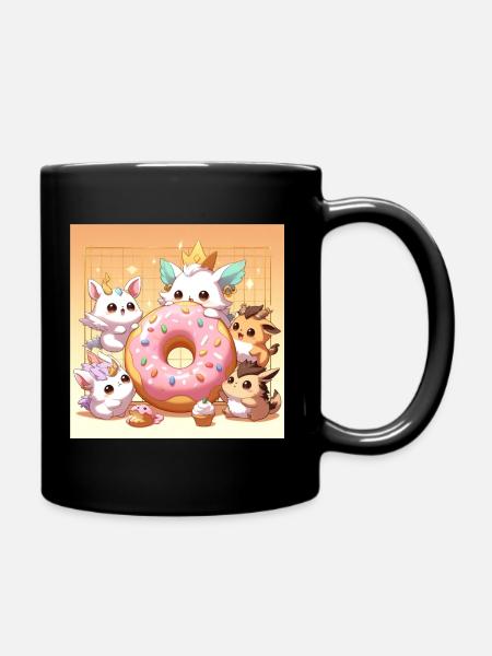 Cutie Pies - Full Colour Mug - black