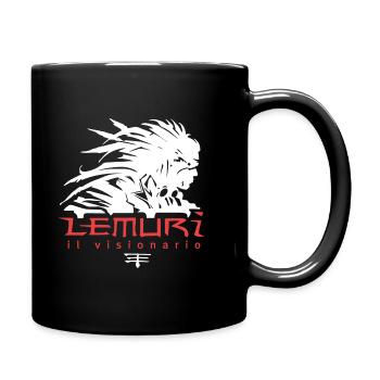 T-shirt lémurien - Mug uni - noir - Droite