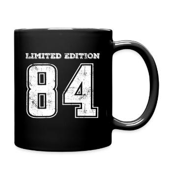 Millésime 1984 - Mug uni - noir - Droite