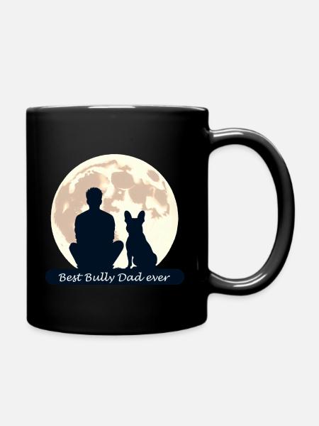 Le meilleur papa intimidateur de tous les temps ! - Bullypapa - Papa Frenchie - Mug uni - noir