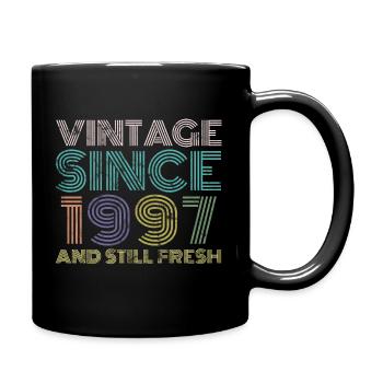 Millésime 1997 - Mug uni - noir - Droite