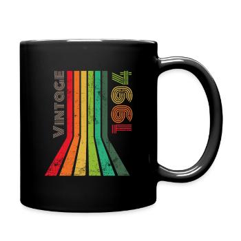 Millésime 1994 - Mug uni - noir - Droite