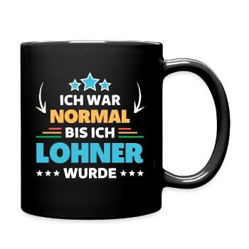 J’étais normal jusqu’à ce que je devienne salarié - Mug uni - noir - Droite