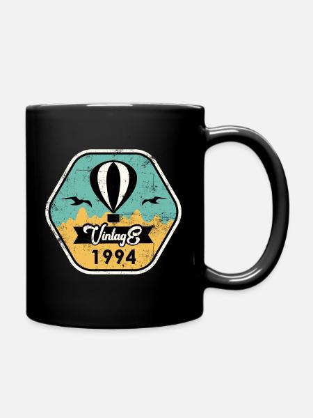 1994 Vintage - Tasse einfarbig - Schwarz