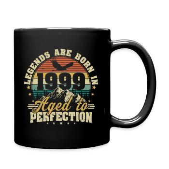 1999 Vintage Born légendes cadeau d’anniversaire - Mug uni - noir - Droite