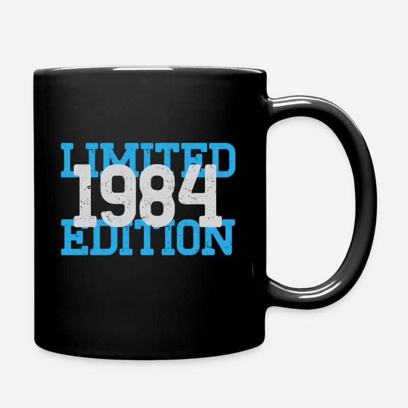 1984 Vintage - Tasse einfarbig - Schwarz