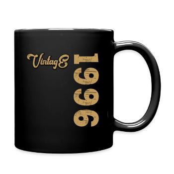 Millésime 1996 - Mug uni - noir - Droite