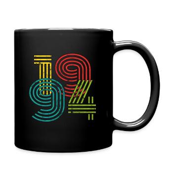 Millésime 1994 - Mug uni - noir - Droite