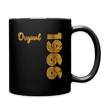 Millésime 1966 - Mug uni - noir - Droite