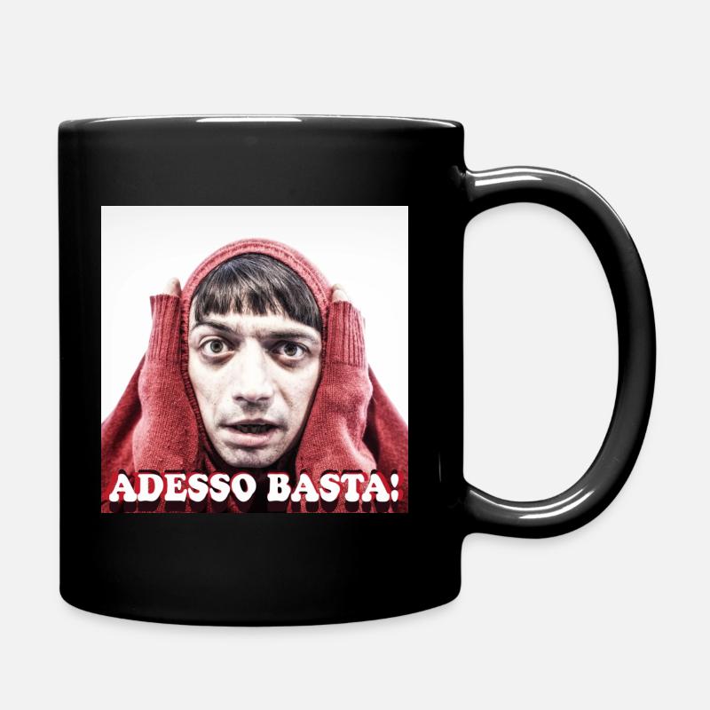 ENOUGH IS ENOUGH! - Full Colour Mug - black