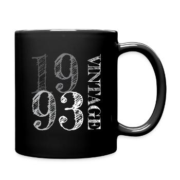 1993 31e anniversaire - Mug uni - noir - Droite
