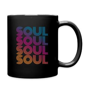 Soul vintage - Tasse einfarbig - Schwarz - Rechts