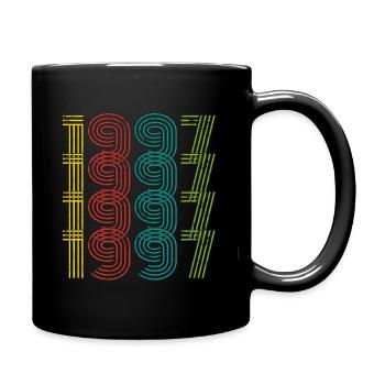 Millésime 1997 - Mug uni - noir - Droite