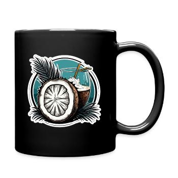 Cocktail / Bar / Mixage / Boisson / Exotique / Club - Mug uni - noir - Droite