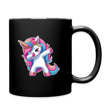 Licorne Dab Licornes Cadeau - Mug uni - noir - Droite