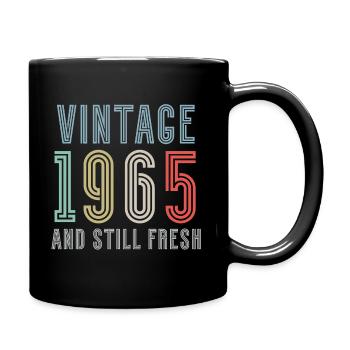 Millésime 1965 - Mug uni - noir - Droite