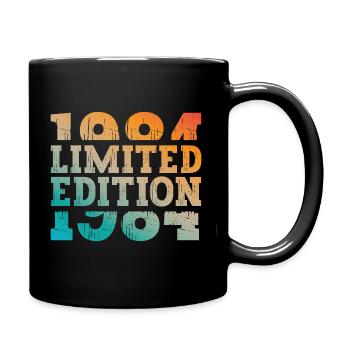 Millésime 1984 - Mug uni - noir - Droite