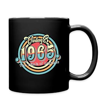 Millésime 1965 - Mug uni - noir - Droite