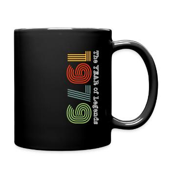 Millésime 1979 - Mug uni - noir - Droite