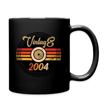 Millésime 2004 - Mug uni - noir - Droite