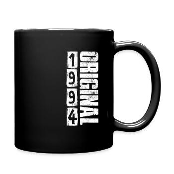 1994 Vintage - Tasse einfarbig - Schwarz - Rechts