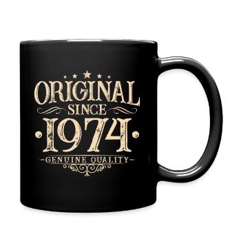 Original depuis 1974 Vintage Vintage anniversaire - Mug uni - noir - Droite