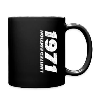 Millésime 1971 - Mug uni - noir - Droite