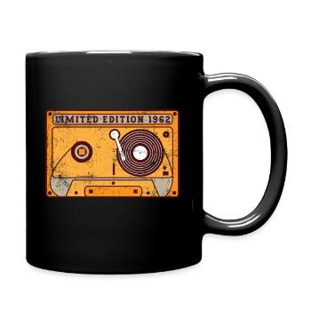 Millésime 1962 - Mug uni - noir - Droite